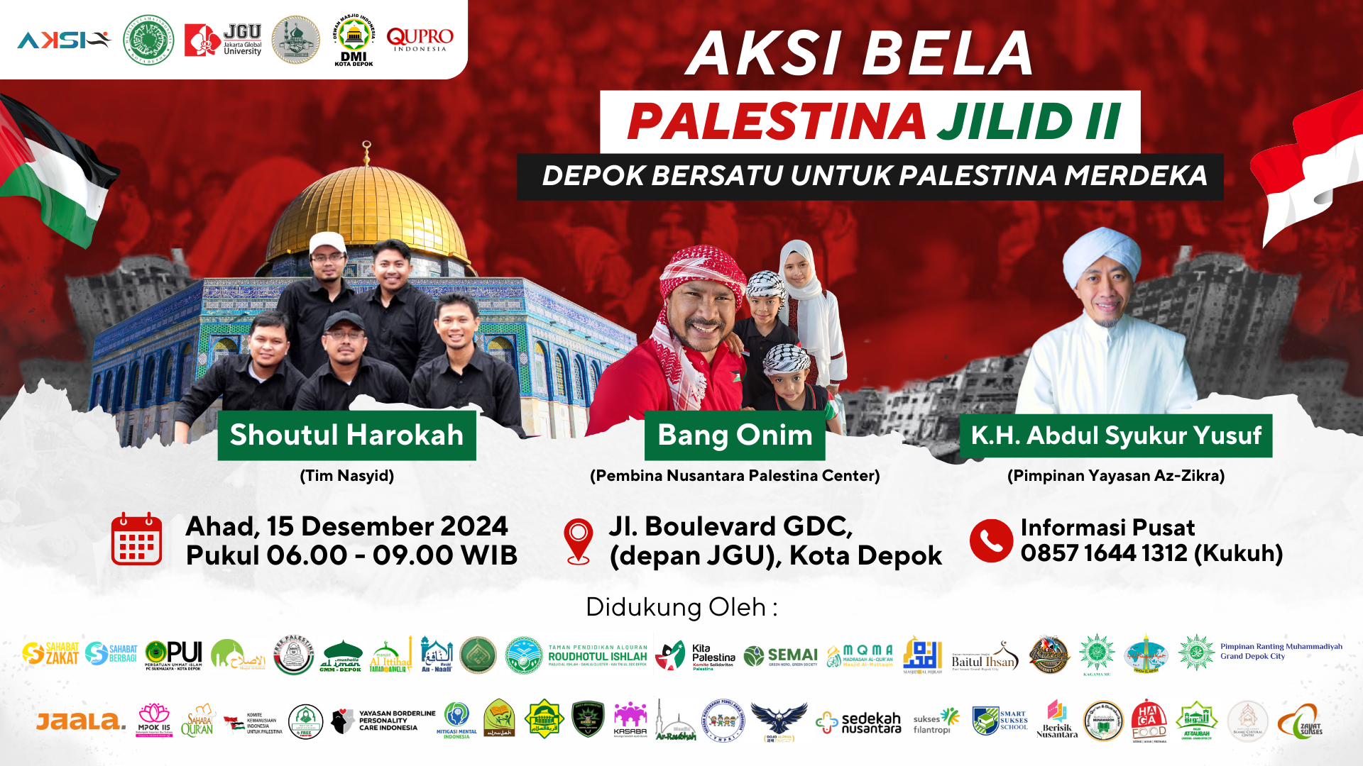 Aksi Bela Palestina Jilid 2: Waktunya Kita Bersama untuk Kemanusiaan!