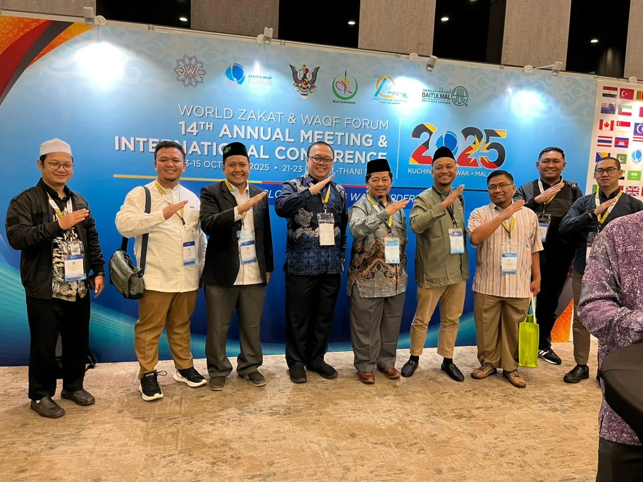 Zakat Sukses Hadiri World Zakat and Waqf Forum 2025 di Malaysia