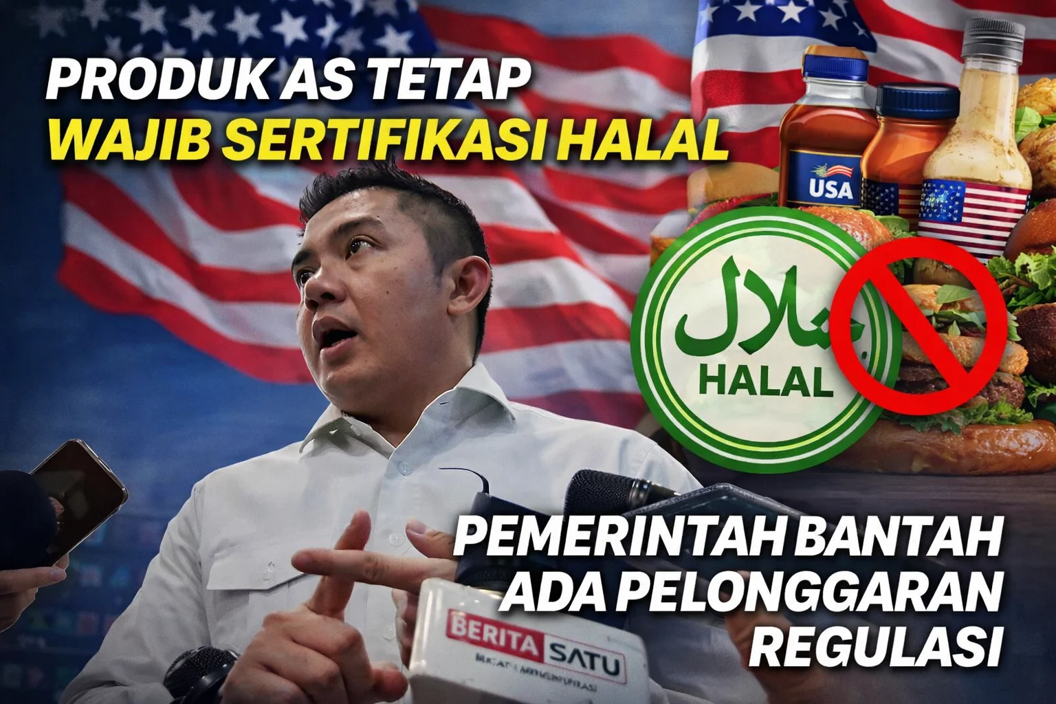 Produk AS Tetap Wajib Sertifikasi Halal, Pemerintah Bantah Ada Pelonggaran Regulasi
