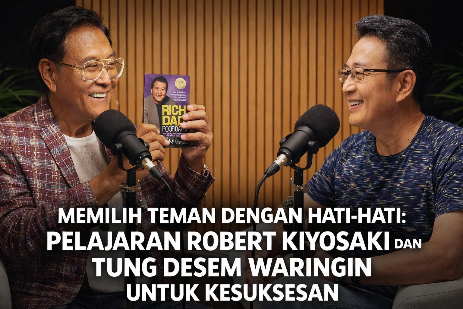 Memilih Teman dengan Hati-hati: Pelajaran Robert Kiyosaki dan Tung Desem Waringin untuk Kesuksesan